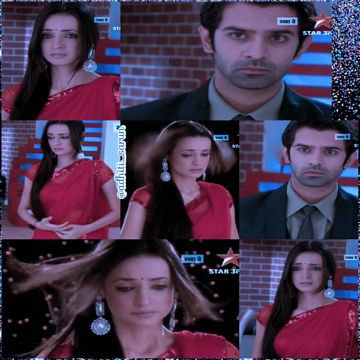 s_adhiti's tweet photo. Khushi in Red 😍😍
ASR's intense gaze 😉😉
#FirstRabbaVe 💕🔥
Episode 22 #RabbaVeOnStarUtsav
#IssPyaarKoKyaNaamDoon #IPKKND MON-SUN at 7:00 pm on Star Utsav💖💖
#Sarun #SanayaIrani #BarunSobti
#Arnav #Khushi #Arhi #Arshi❤ https://t.co/zkbZKU6x6X