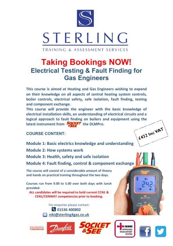 Sterling4Gas's tweet photo. Great week with customers for Electrics for Gas Engineers and CCN1 Assessment thanks for choosing us 👍🏻 #customerisking @SterlingHPC @Intergasheating @gasappuk @flueshoe @SocketSee @Danfoss_UK @ADEY_Pro @Uniliteuk @powrmatic @WorcesterBosch https://t.co/tX4u97wzYc