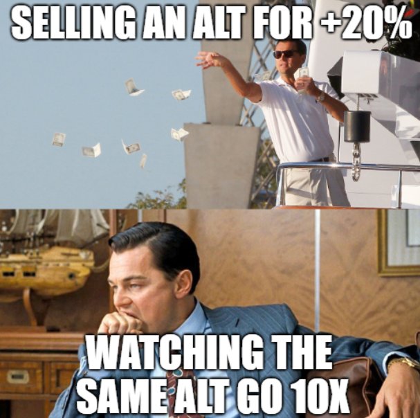 CryptoBull's tweet photo. Been there, done that. This is why we HODL! https://t.co/GV9k3KFOAX