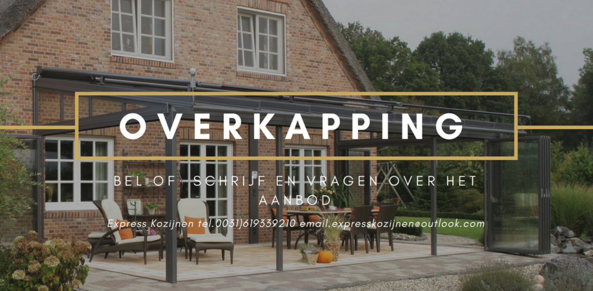 ExpressKozijnen's tweet photo. Goedkope overkapping! Verkopen - Bezorgen - Montage. Altijd de hoogste kwaliteit. Meting en aanbod gratis. 
Tel. 0031 619339210
email:expresskozijnen@outlook.com https://t.co/y2wedtheEx