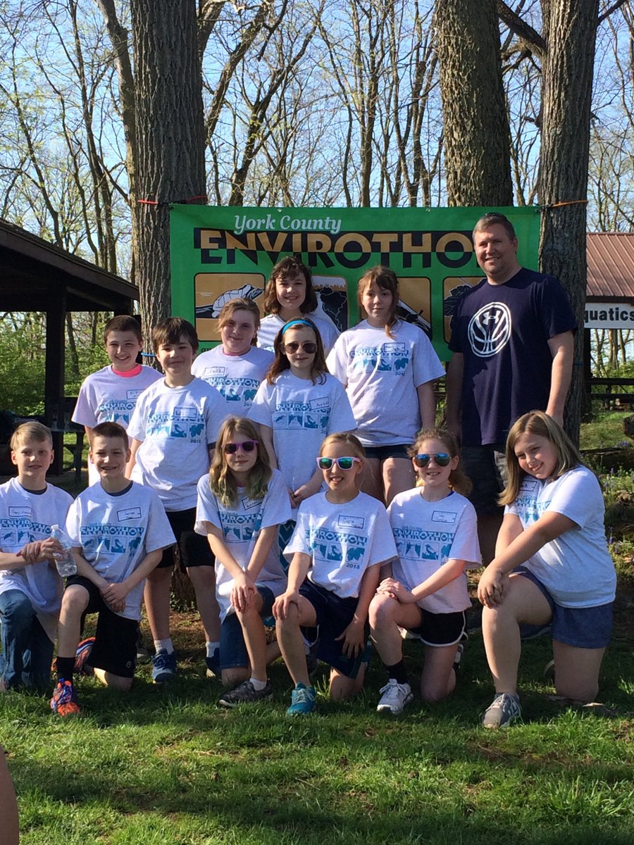 MissDAndrea's tweet photo. Let's go Killer Kiwis and Poppin' Peepers! Envirothon 2018 here they come!! #sesdproud https://t.co/VHg5UeYZkJ