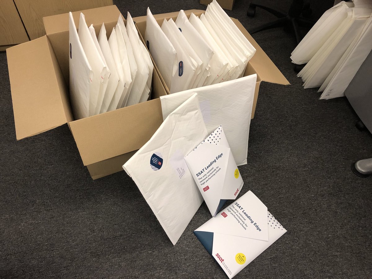 ssat's tweet photo. Congratulations & welcome to our new SSAT Leading Edge schools ..all about to receive one of our introductory packs!
So exciting to be expanding this highly innovative network which offers accreditation in the SSAT Framework for Exceptional Education #SSATFfEE @LeadingEdgeSSAT https://t.co/9lyEwEprQk