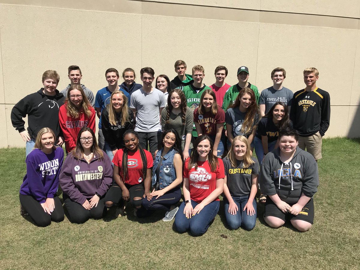 We love Decision Day around here!  Each May, we hear what plans our seniors have made for their future and the moments they've loved about high school.  Here are the Concert Choir seniors, and we are so proud of ALL seniors in our Choir Program.  Best of luck to you!