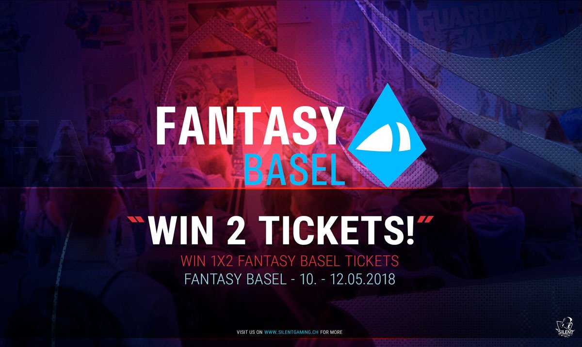 SLNTGG's tweet image. We're going to be at @FantasyBasel again and we really want you to join us. Therefore we give away 1x2 tickets! 🎁 

Just visit our website and enter for a chance to win

silentgaming.ch/news/fantasy-b…