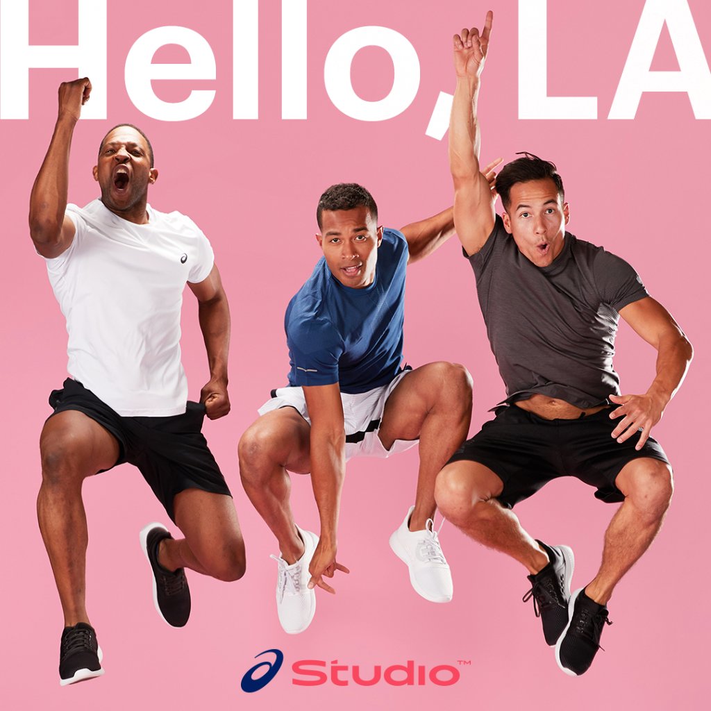 ASICS_Studio's tweet image. We're excited to welcome three new sunny personalities to the team: our LA trainers! Now there are even more ways to sweat with ASICS Studio. bit.ly/2Ku7MyB 🌴 ☀️ 💪
