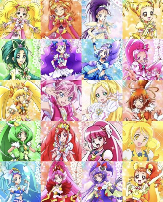 広島プリキュアオールスターズ併せのtwitterイラスト検索結果