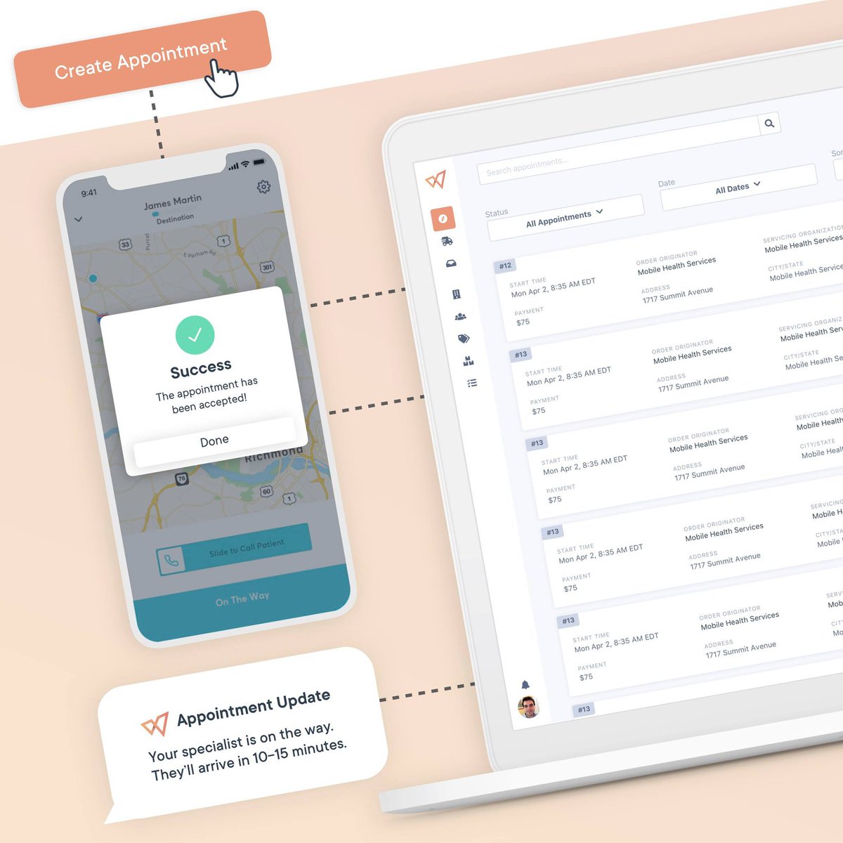 workpath's tweet image. Over here at Workpath, we&apos;re all about establishing a new norm for mobile teams! From healthcare groups to anyone managing specialists in the field, we want you to be more connected. Let’s work smarter, together. #workpath