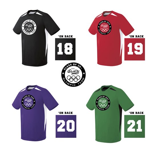 rhssenate's tweet photo. Battle of the Classes t-shirts and jerseys pre-sale begins today! T-shirts are $25 and jerseys are $35. Which class will come out on top? 🗣 https://t.co/fTZQH65RT9
