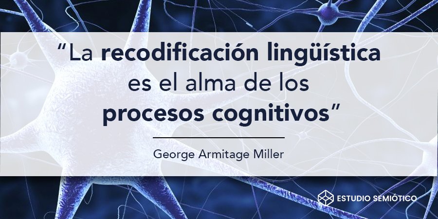 EstSemiotico's tweet photo. "La #recodificación #lingüística es el alma de los #procesos #cognitivos"
George Armitage Miller

#Comunicación #Psicología #FelizMiércoles https://t.co/NdPRx4vDfu