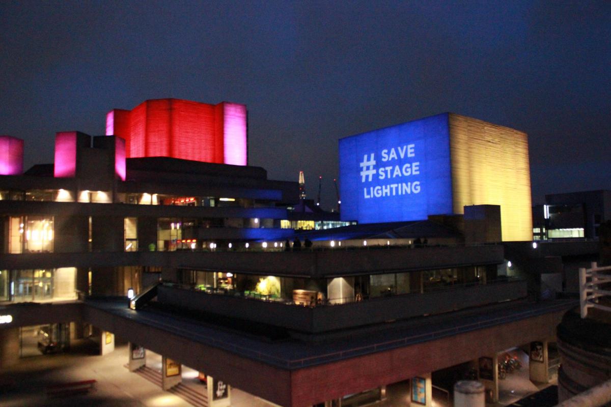 rosebruford's tweet image. Congratulations to Junior Ready Steady Light winners @TrinitySchBelvd for their lighting of @NationalTheatre in support of #SaveStageLighting Read the full story &amp;amp; sign the petition @ bit.ly/2JMuFMm  #rbcLD @SLL100 @SaveLighting @bexleyskills