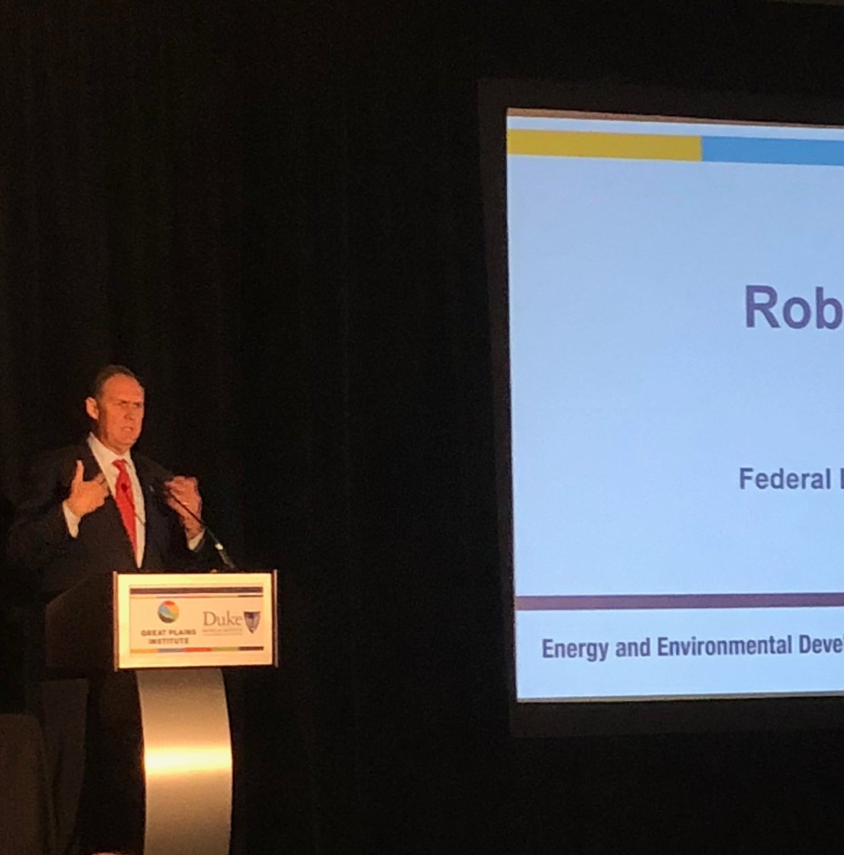 NAWC_RFP's tweet image. Just wrapping up my keynote here at The Great Plains Institute Energy Forum. A few reminders were given this AM on the benefits of electric restructuring. It’s all about the consumer, right?