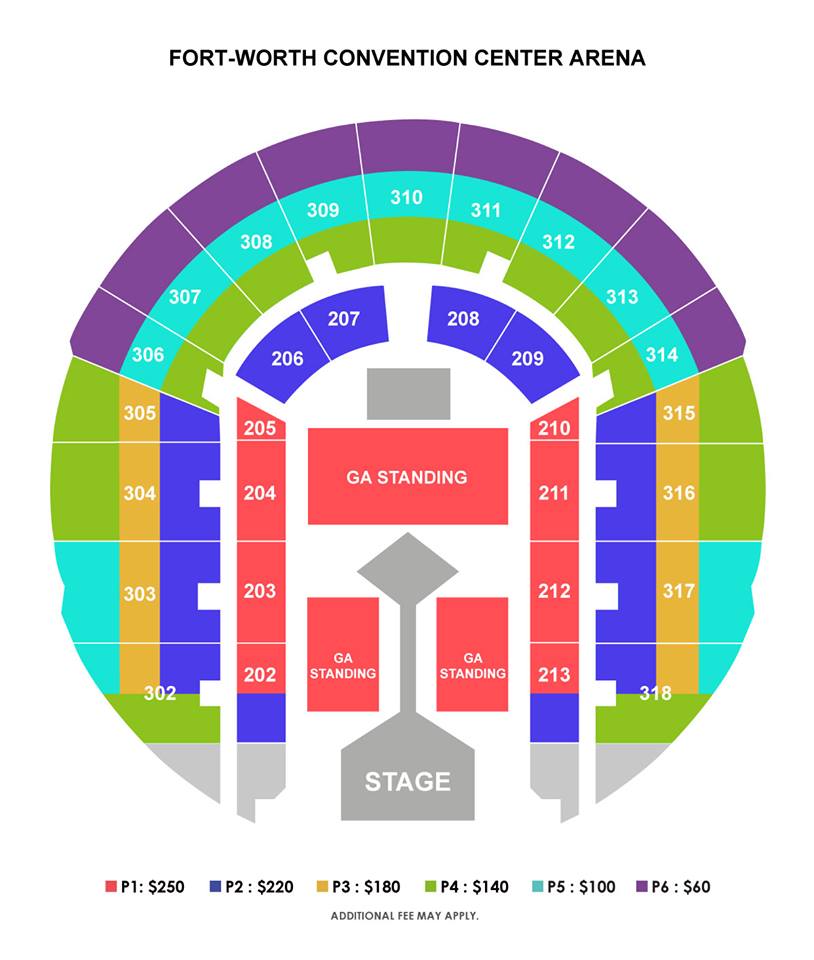 Bts Seating Chart Fort Worth