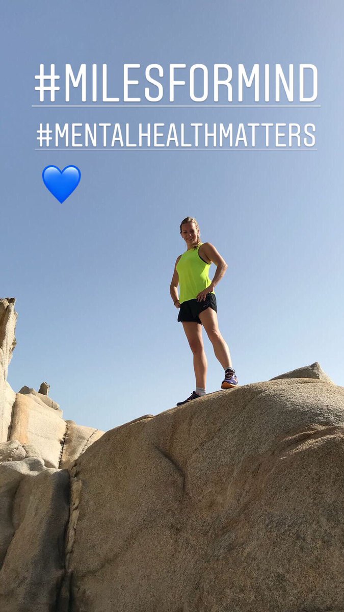 tilt_amy's tweet photo. 1st run done ✅ whilst on honeymoon 💚💙 #MilesForMind #MentalHealthMatters #runr @runr_uk https://t.co/kRyL0eiUXk