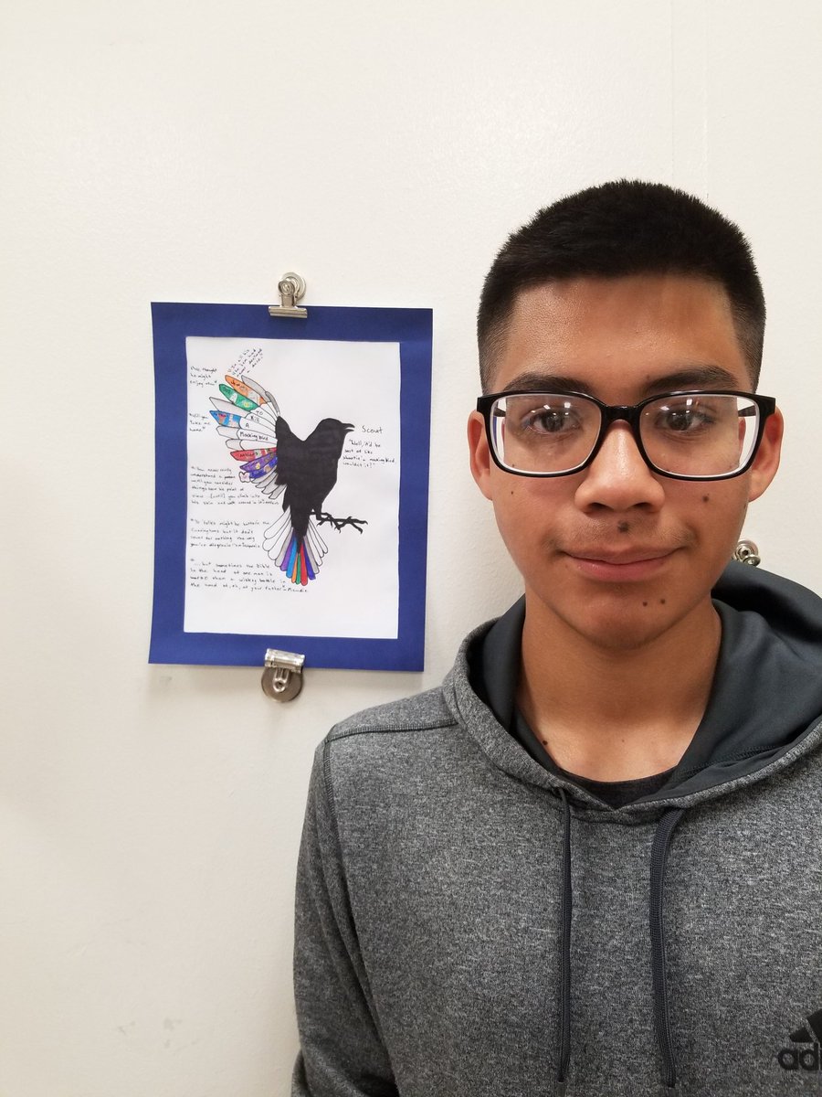 MicheleOnline's tweet image. Creative #ToKillAMockingbird projects are amazing! @WHSLionsPride #fcpsela @WHSAlphaLion