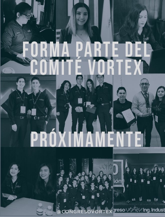congresovortex_'s tweet photo. ¡Próximamente podrás formar parte del comité organizador del #CongresoVortex!
Pendiente a nuestras redes sociales para estar informado.
Más información vía DM. https://t.co/TmFpyEcsF0