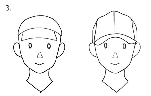 いちあっぷ By Mugenup クリエイティブ制作会社 誤りやすい帽子の描き方 修正例 失敗例から学ぶ 帽子を描くときに気をつけたいこと いちあっぷ T Co Mymklzbl0i 絵が上手くなる記事はコレ