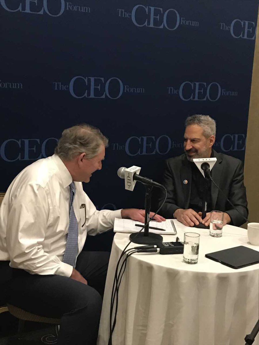 middlebycooking's tweet photo. Along with delivering an impassioned, inspiring speech at the @ConsciousCap conference in Dallas, @SelimBassoul kept busy. Here he is talking with Bill Peters from the CEO Forum. https://t.co/mIDTcCoqYq