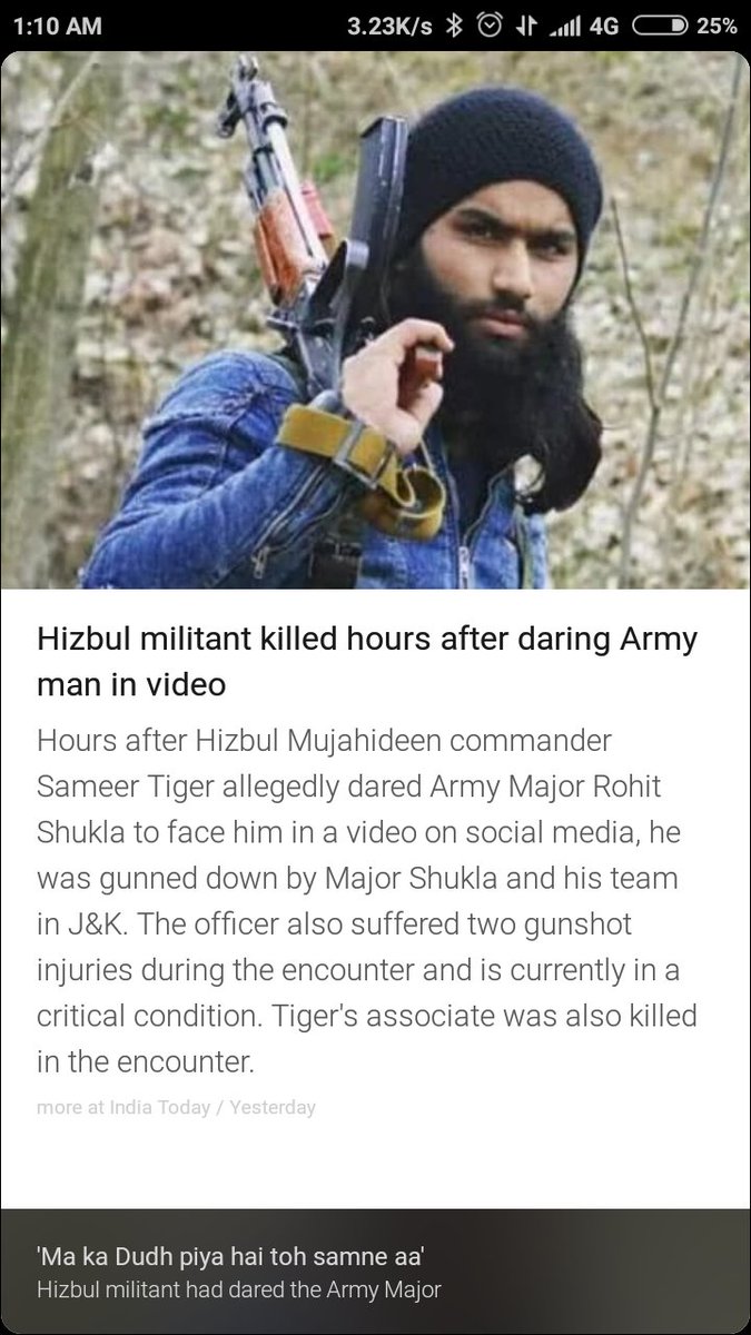 That's #IndianArmy for you. #JaiHind