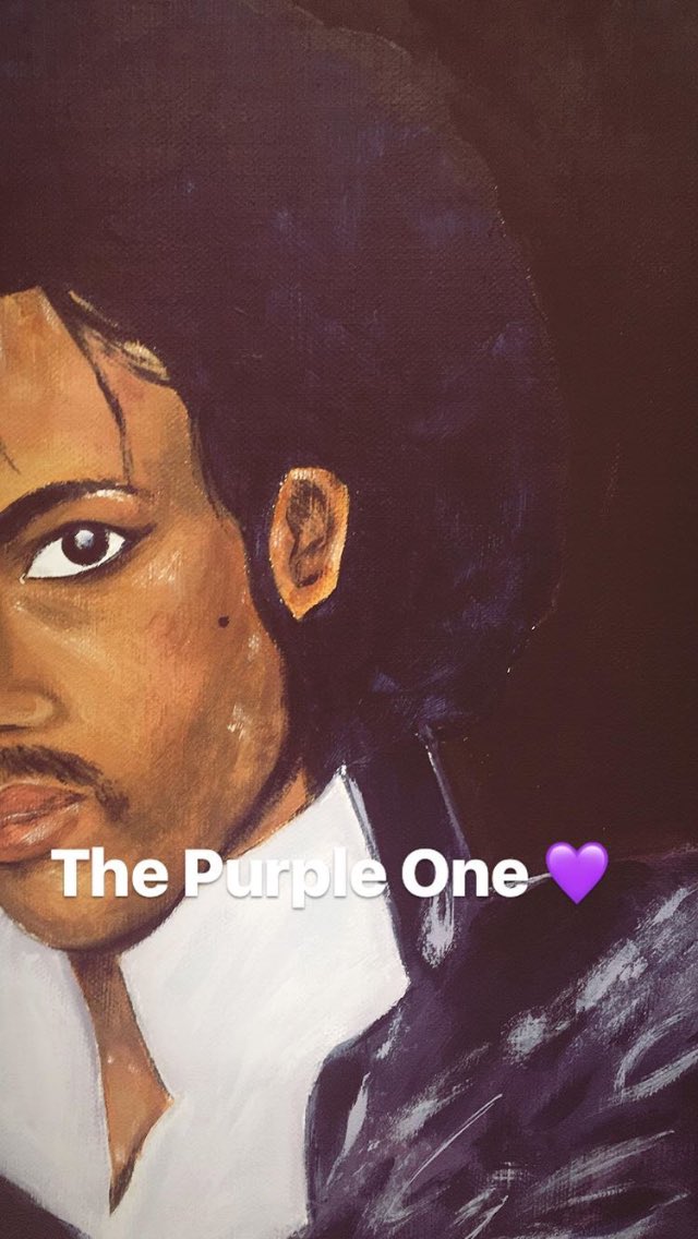 Raycia's tweet photo. Sneak of my painting final for this semester. 😎 https://t.co/eWCvCzawu1