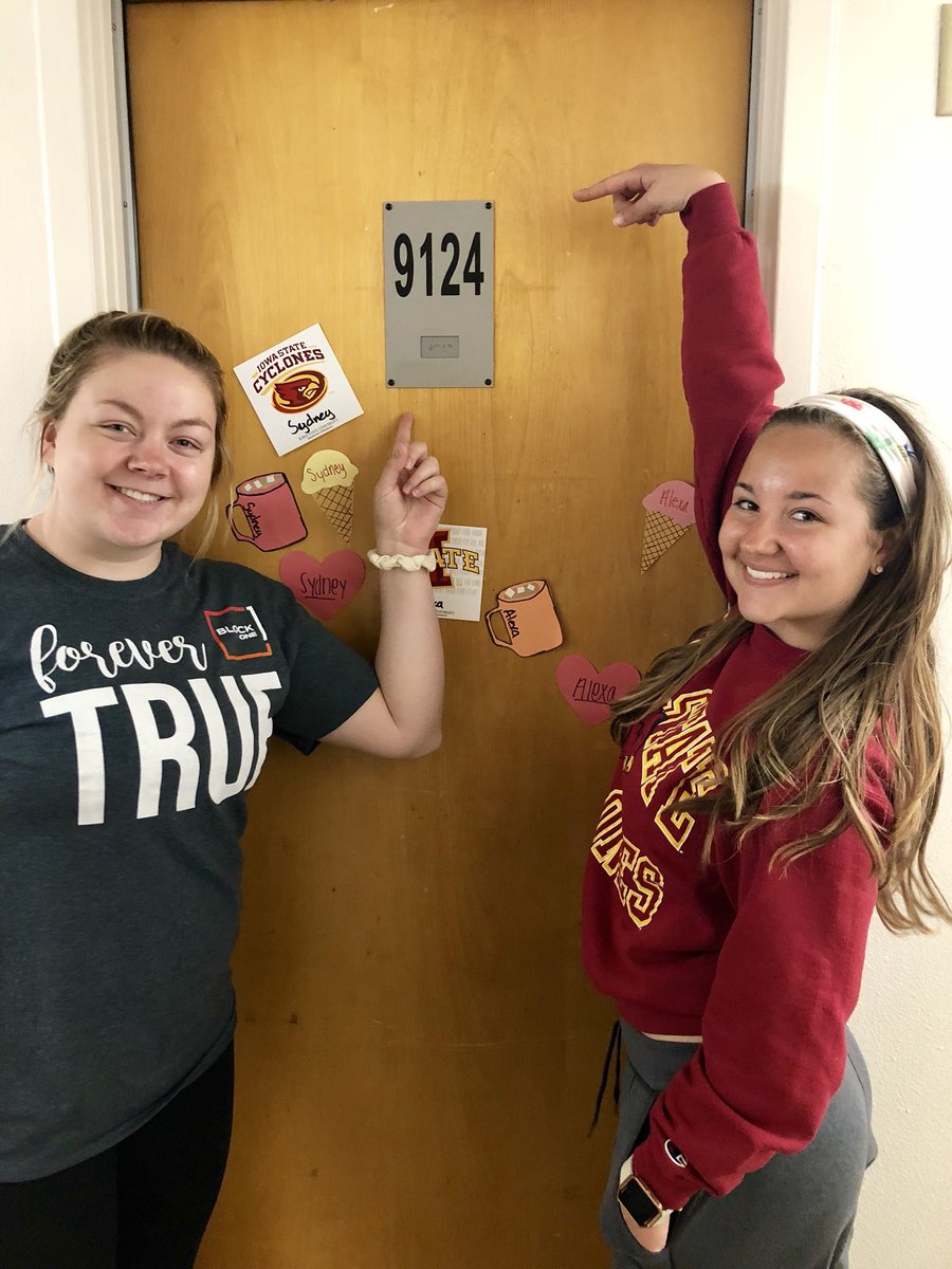 sydney_hogle's tweet photo. It’s been real RM 9124. 

A lot of late nights, laughs that turned in to tears, Friends episodes watched, and a lot of thoughts about dropping out of school. BUT WE MADE IT. 

Syd and Lex will be back next fall taking on ISU so hold tight this summer folks. SEE YOU SOON ❤️💛 https://t.co/NgwpniCHc2