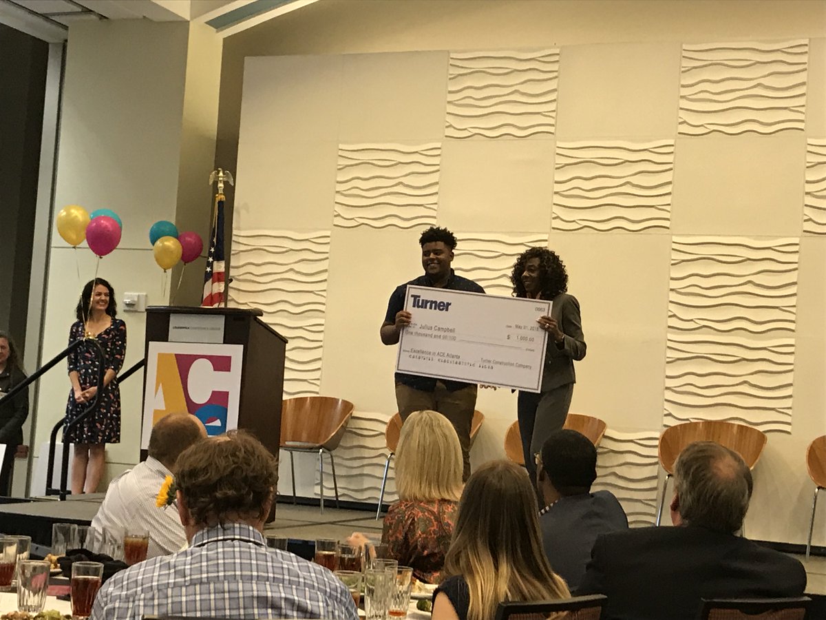 Turner_ATLCAR's tweet photo. We are proud to be a platinum sponsor of the @ACEMentorATL 2018 Awards Banquet! The ACE Mentorship program is a great organization that grants high school students access to the Architecture, Construction and Engineering industries. #ACErocksATL https://t.co/Y7iz7Nw8BN