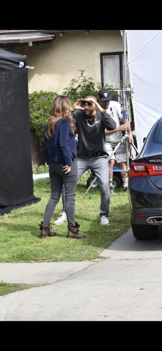 iJesseWilliams's tweet photo. #BTS pics of me trying to direct @camilluddington, then me just giving up, calling “action” and running to my trailer.🤦🏽‍♂️🎥 (Her and #JustinChambers were so amazing in tomorrow’s episode!!) #FightForYourMind @GreysABC #AskJesse https://t.co/xty6dkRy0w
