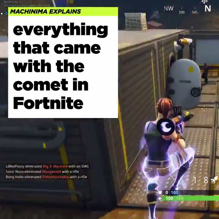 a comet just wiped out a huge section of fortnite and brought some wild changes to - section fortnite