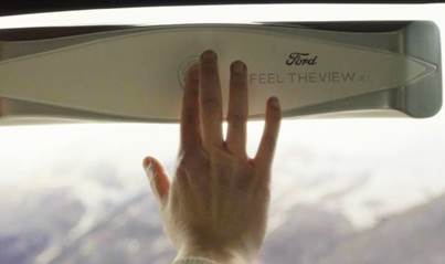 latticesemi's tweet image. What’s the best part of a long drive? Taking in the view. @Ford created a #smartwindow to help blind passengers ‘Feel the View’ through #AI powered vocal assistance. engt.co/2HLjhQD