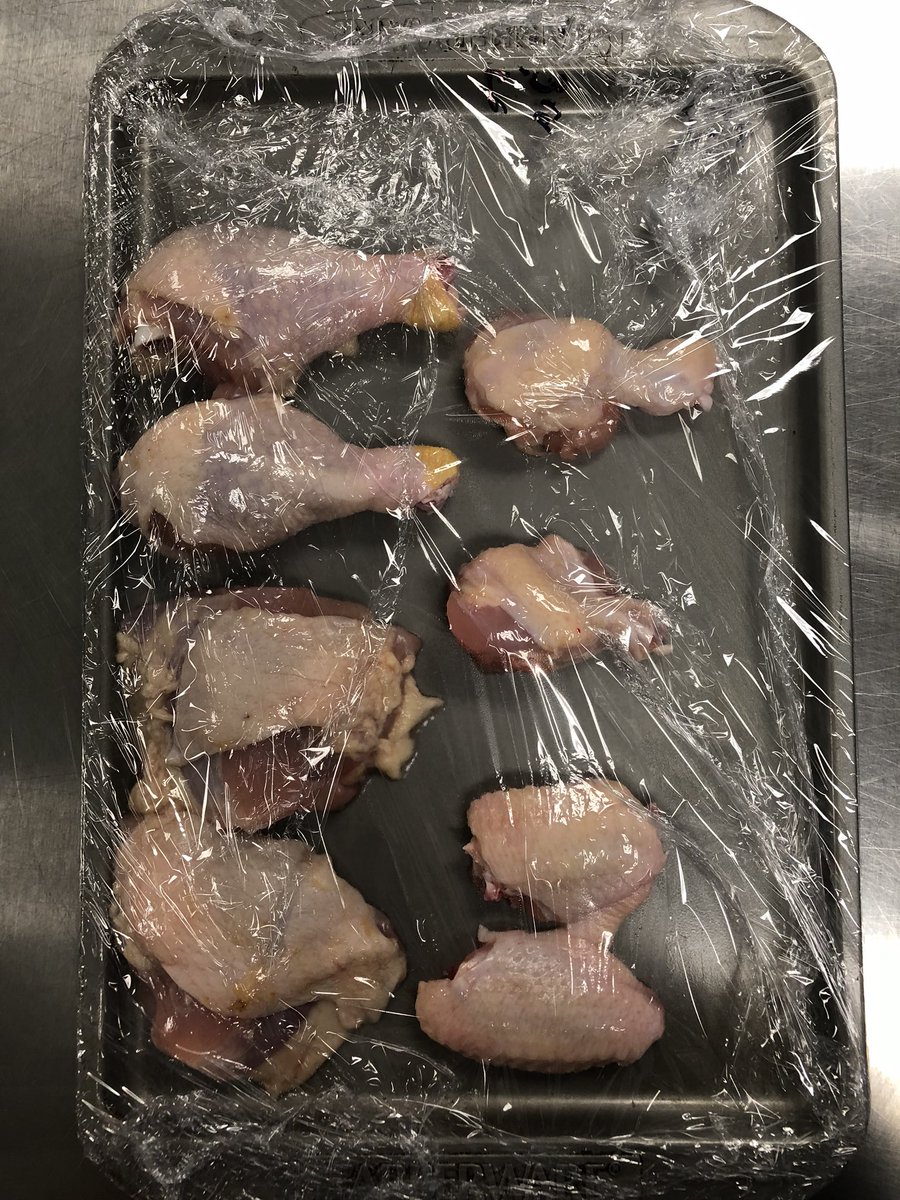Chefinista's tweet photo. Chicken Fabrication in Culinary II today! They did such a great job. They even butchered fresh chicken tenderloins and chicken breast for Foods &amp; Nutritions Jambalaya Lab! #Butchering #CulinaryII #LifeSkills #FreshIsBest #KnowYourFoodSource https://t.co/RPqyT6wQB9