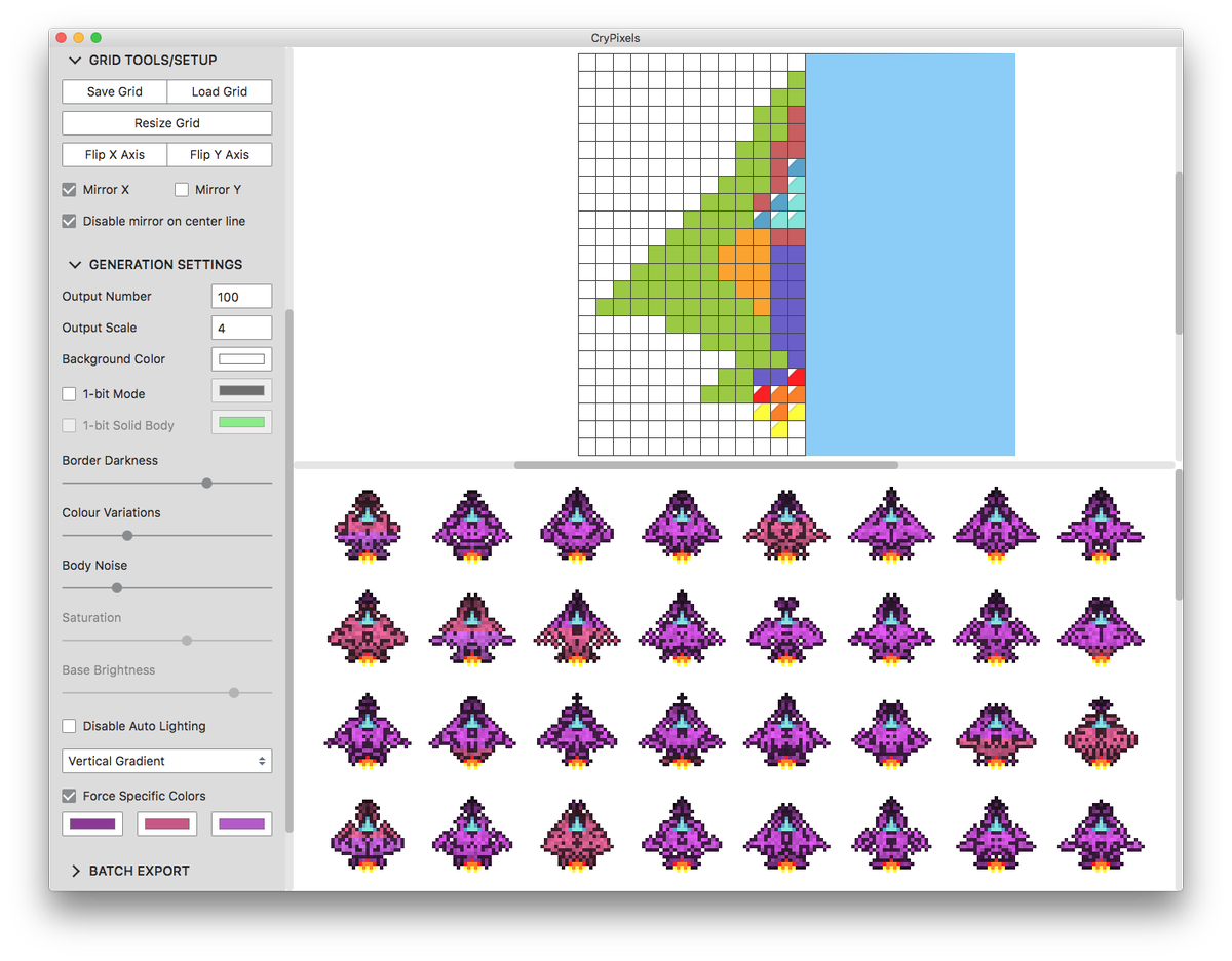 CrySoftware's tweet photo. #CryPixels v1.2 update now available!

Get app >>> https://t.co/rNpDvuyTX7

Changelog >>> https://t.co/PutjiFobhW

@itchio / #indiedevs /  #gameart /  #gamedev / #pixelart / #ProceduralArt https://t.co/ivRFJozikx