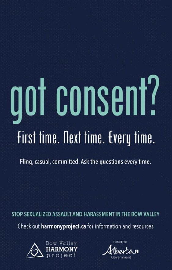 May marks the start of Sexual Assault Awareness Month (SAAM) in Alberta, and the launch of the #HarmonyProject’s 2018 #GotConsentcampaign!