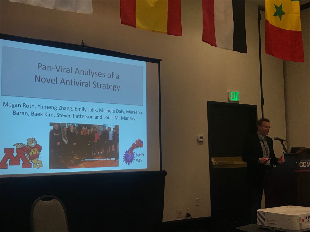 EmilyGroene's tweet photo. Louis Pansky shares how to use a novel vaccine approach to take on a number of viruses that affect humans and animals. Quasispecies have diverse yet related population structures - hyper mutation mechanisms can be used to target their evolution. #iCOMOS2018 https://t.co/FECdvWtl2N