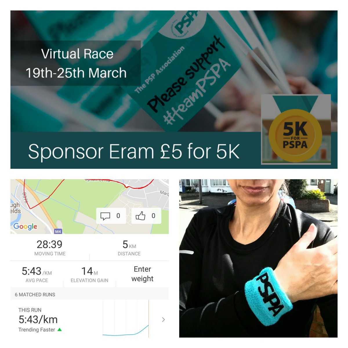 eramosman's tweet photo. Day 6 of #PSPAwarenessWeek I'm doing #JustOneThing and that’s to let you know I’ll continue for the rest of my life fundraising for #TeamPSPA, if you want to get involved here are a few ideas https://t.co/IiE13RWi1C https://t.co/8qRqPVlkro