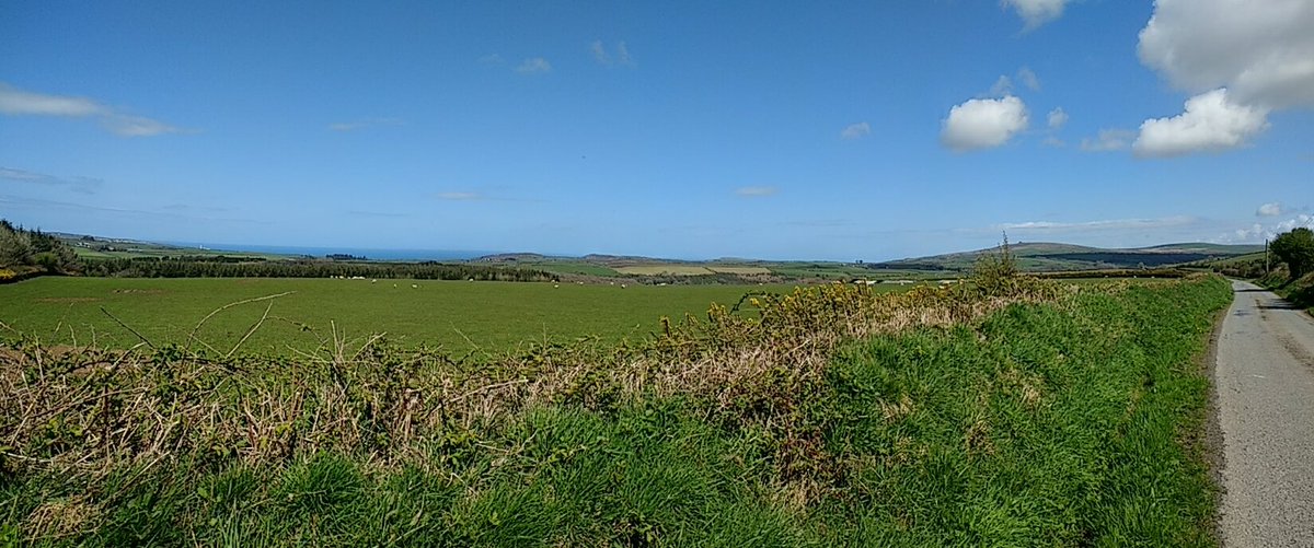 As the song goes 'What a difference a day makes'. Certainly in Pembrokeshire! <a href="/DerekTheWeather/">Derek Brockway - weatherman</a>