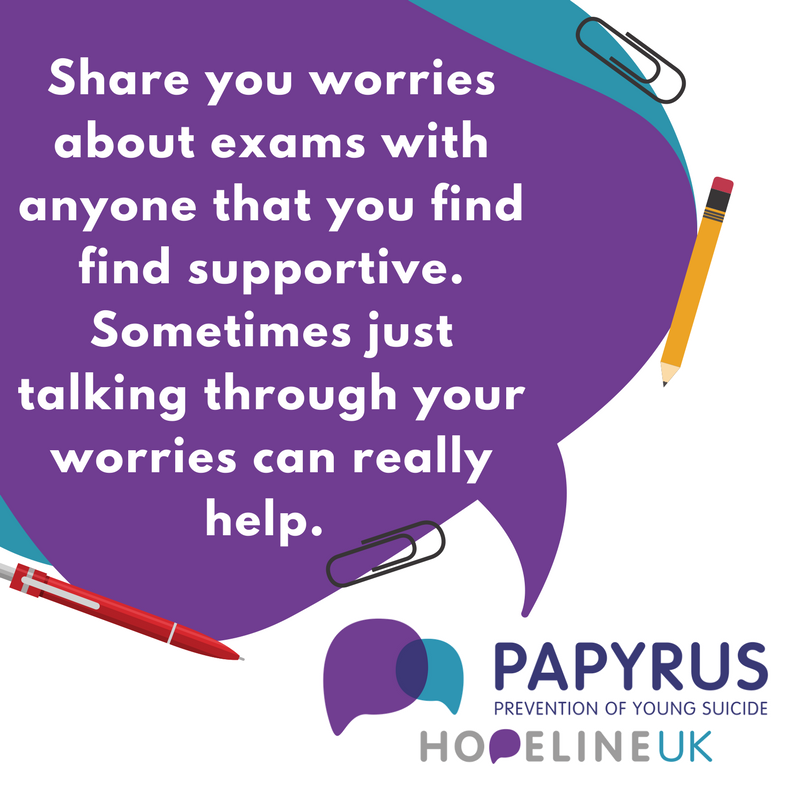 PAPYRUS_Charity's tweet image. We urge anyone with thoughts of suicide to reach out for help. We also urge parents, teachers and others to reach in and give students space to share how they are feeling, especially if they are considering suicide.

#ExamStress #NoSilencePlease