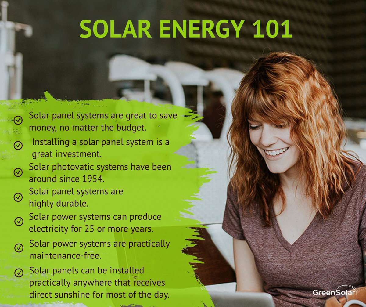 greensoltech's tweet photo. Because we are yet in the early days of the Green Solar Revolution, many are still confused about just what #SolarPower is exactly and how it all works. Check out our part 1: https://t.co/WSduLz3dsi
#GoSolar #sustainability #sustainablecompany #gogreen #funfact #solarenergy101 https://t.co/vNHDMawNgT