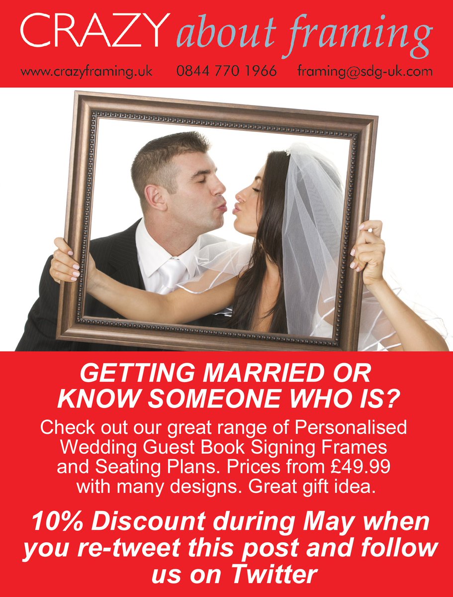 CrazyFraming's tweet photo. May offers.... @EnjoyMaidenhead #framers #bespokeframing #weddingservices #weddingframes #maidenheadframers @MaidenheadLocal https://t.co/JjzMesJMV0