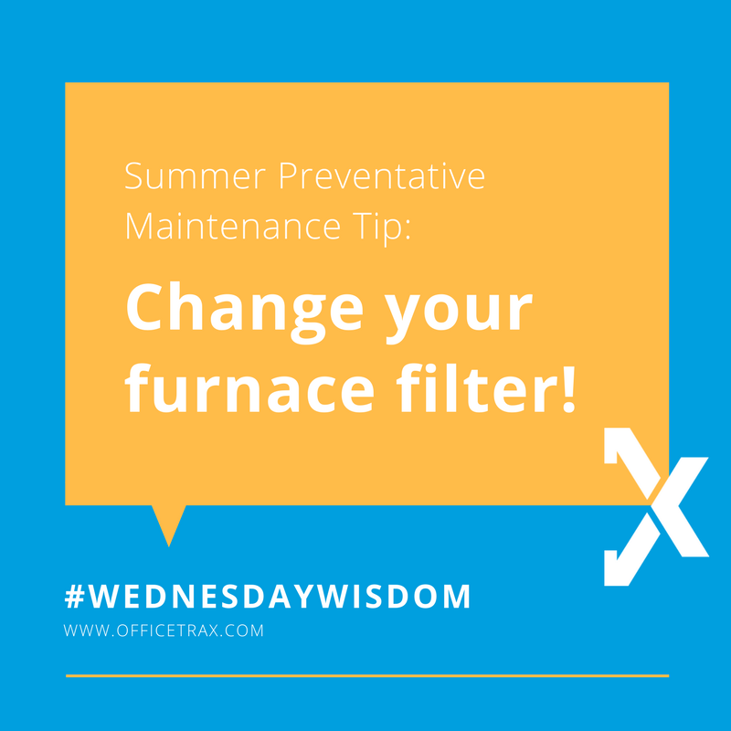 #DYK: You can reduce your energy usage by 15% by changing/cleaning your furnace filter?

#HVAC #FacMan #PreventativeMaintenance #WednesdayWisdom #FacilityMaintenance