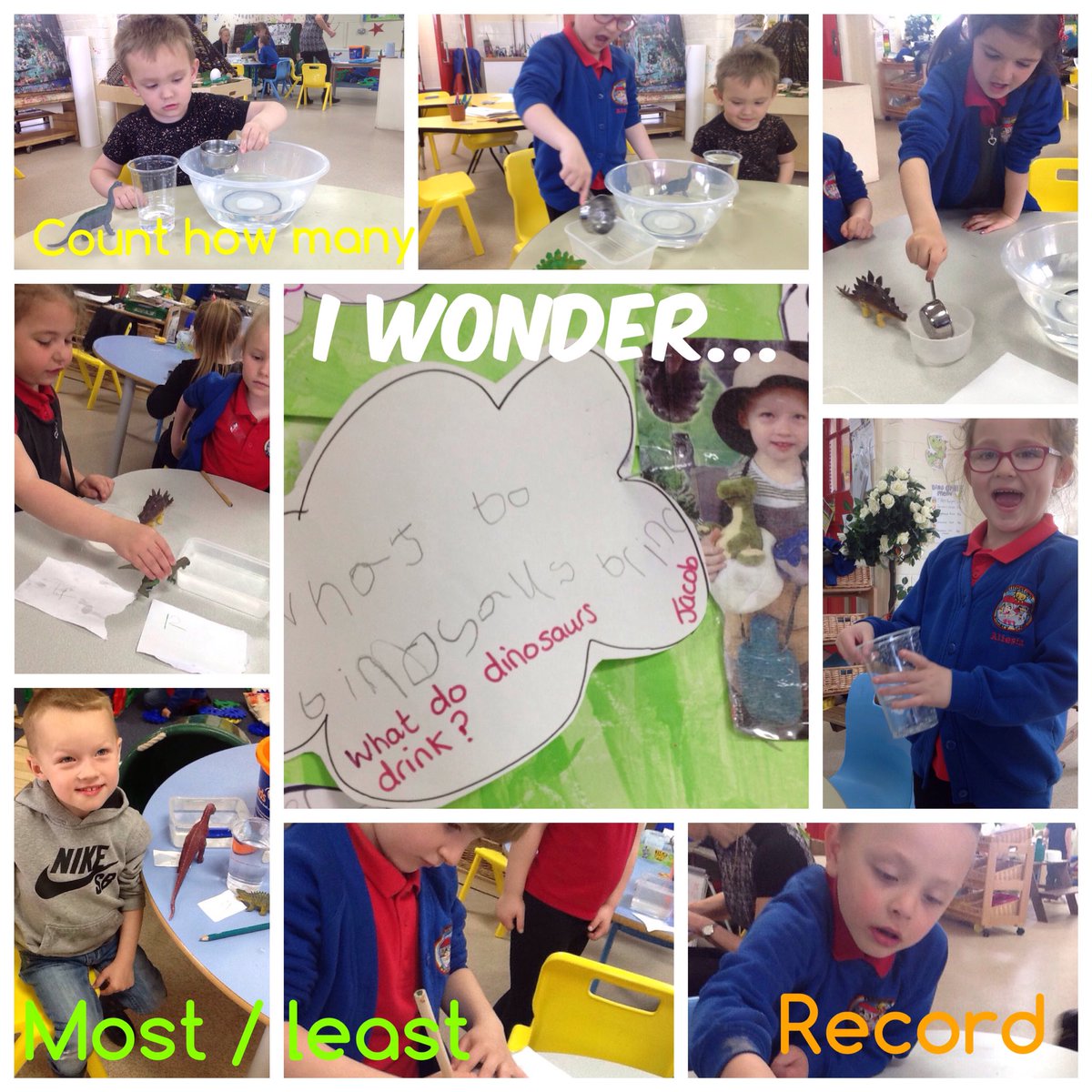 Evansjmrs's tweet image. @PPS_Draig @Phip_Primary Amazing work on capacity from our dinosaur detectives in reception class today. We had so much fun! #phiparchaeology #phipmath