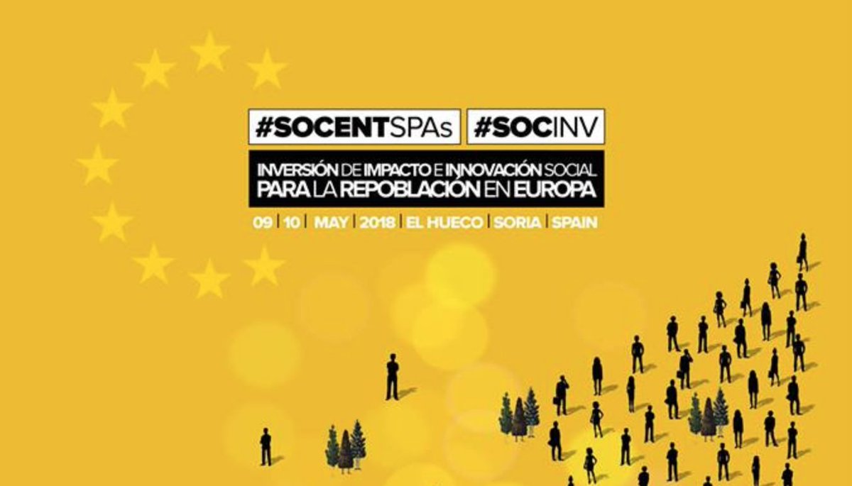 SocialImpDoers's tweet photo. Menos de una semana para la 4ª Reunión sobre Emprendimiento Social y Despoblación en Europa en @Coworking_soria 
Ahí estaremos 👉🏽 https://t.co/tw4LBjXpXP https://t.co/7Uc7TwvNQL
