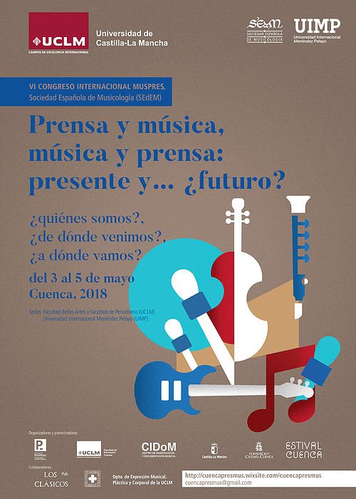 pianomora's tweet photo. Mañana tendré el placer de hablar de música y radio en el VI Congreso Internacional #MUSPRES de #Cuenca. Será una mesa redonda junto a nombres con gran trayectoria en la #radio como Ana Vega Toscano (@radioclasica), J. Miguel López (@radio3_rne) y Eva Carrasco (@CMM_es) https://t.co/gbpZi4mvX4