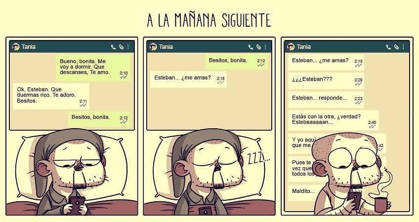 A la mañana siguiente...