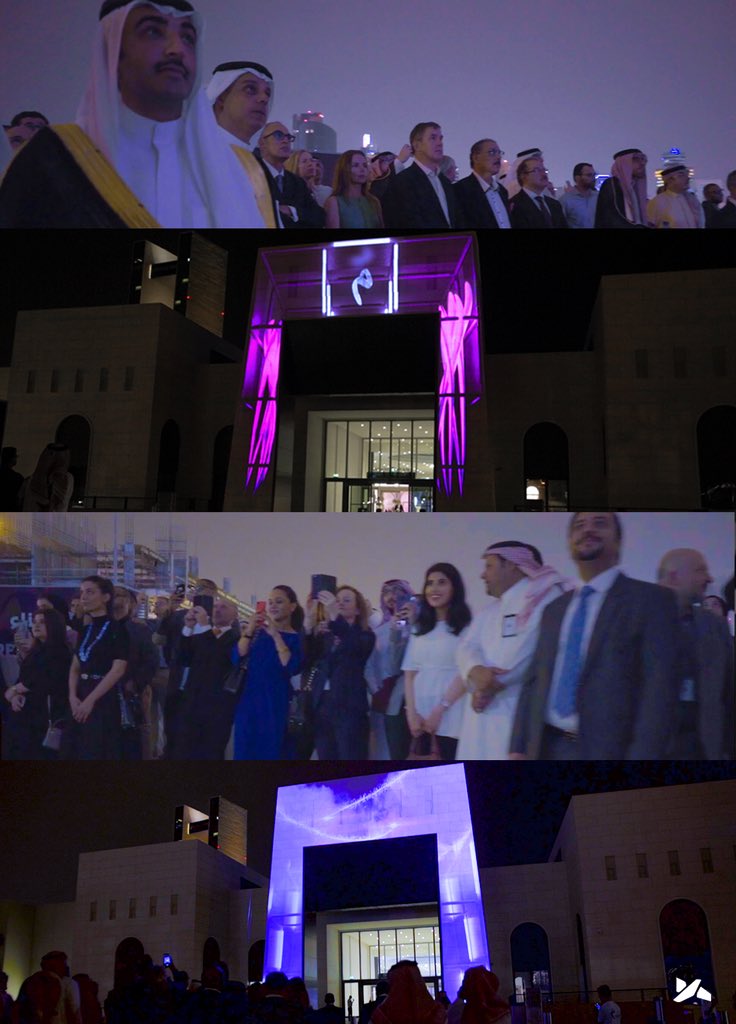 BackyardSym's tweet photo. 3d projection mapping inauguration of Meem Bank - Bahrain 🇧🇭 #augmentedreality #backyard_studios #interactivemedia #cinema4d #jeddah https://t.co/aGMMWuOQsg