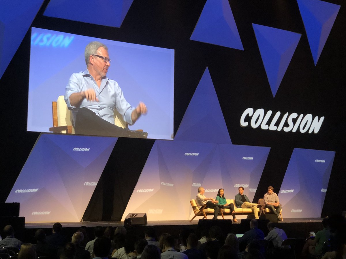 a2serendipity's tweet photo. “Startups don’t have to move to NY and LA anymore. I would love to see less and less people in San Francisco.” The #Un-SiliconValley?  @RobHayes  #CollisionConf #riseoftherest https://t.co/a6dfPfSJRO