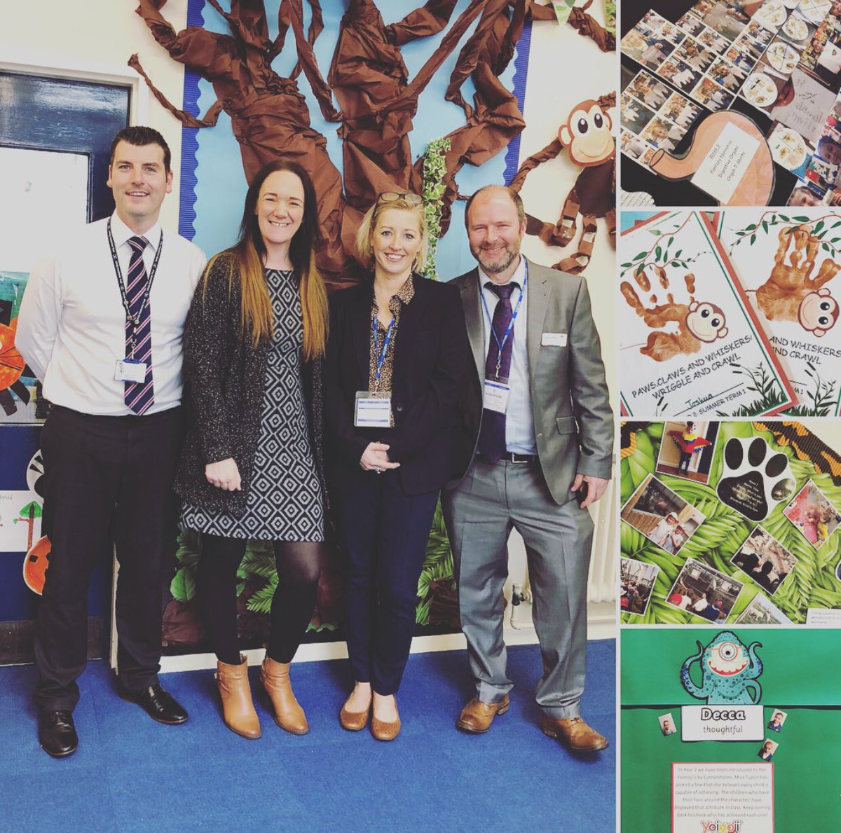 We loved meeting & showing around our visitors @SpilsbyPrimary today when @Cornerstonesedu @Melanie43289563 came to see us. An amazing day looking around classrooms, checking out the #learningjourneys & discussing the fabulous projects. Looking forward ish to the #podcast 😉😀