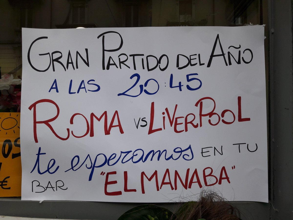 ViaPadovaMilano's tweet photo. Vieni a vedere #RomaLiverpool in #viapadova https://t.co/9sDcV5Lt2g