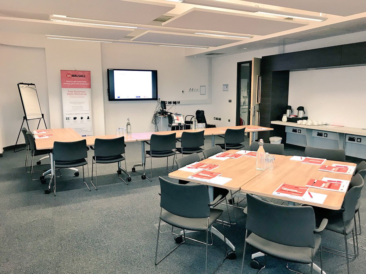 INWALSALLCIC's tweet photo. #Workshop today was Getting Started in Business, Job’s a good-un! Tomorrow is #Marketing and #SalesPlanning plus Money Matters. https://t.co/gfZSFqOfHO