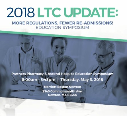 PartnersPharma's tweet photo. Tomorrow is our #MA Spring Symposium! Be sure to follow us on Twitter, LinkedIn, Facebook and Instagram to see live photos and videos! #painmanagement #longtermare #hospice #hospital #nurse #socialwork https://t.co/eHzzCjFGJZ