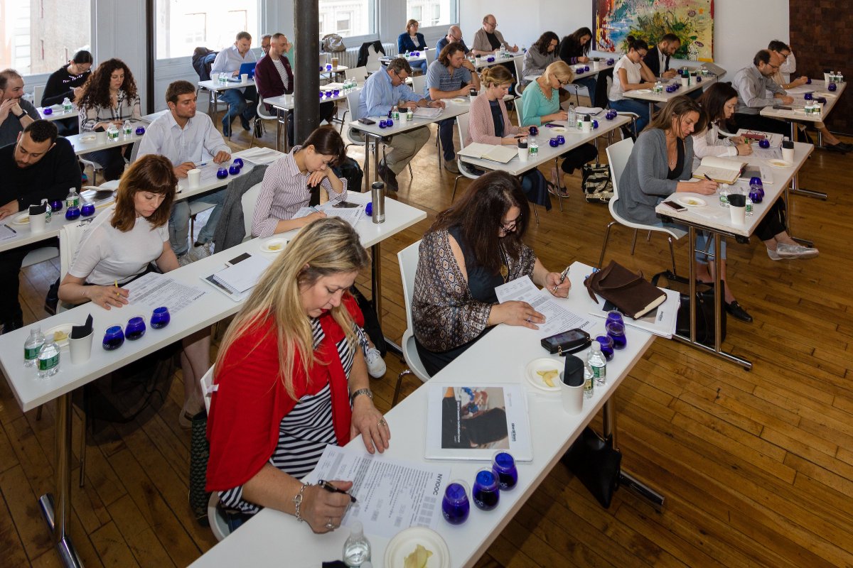 oliveoiltimes's tweet photo. Future olive oil experts and educators at the sold-out olive oil #sommelier certification course at @ICCedu via Olive Oil Times Education Lab https://t.co/u0arpywvY2 https://t.co/OwwRjkNKWw