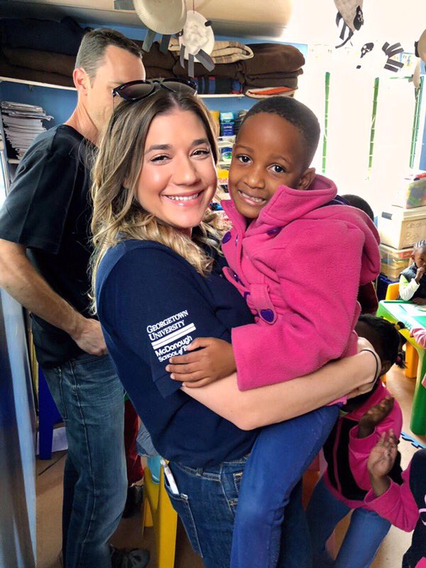 mikaleen's tweet photo. As part of our MSF project, had the privilege of meeting some adorable children today thanks to @hopeworldwide and @msbgu #hopewwsa https://t.co/HpnEDWZsA6